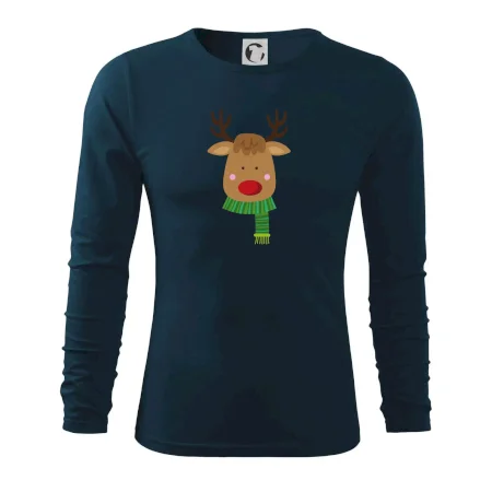 Jeleň so šálom