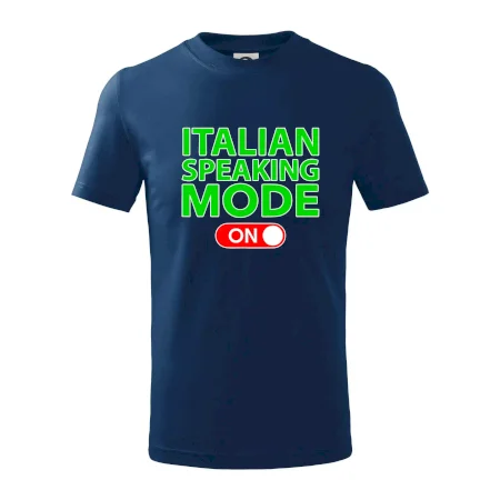 Italian speaking mode - ON