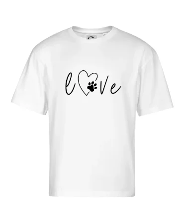 Love nápis zviera