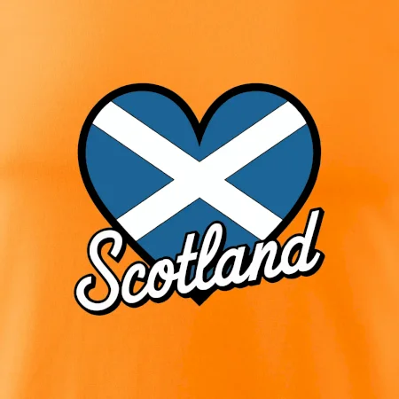 Scotland Srdce s vlajkou
