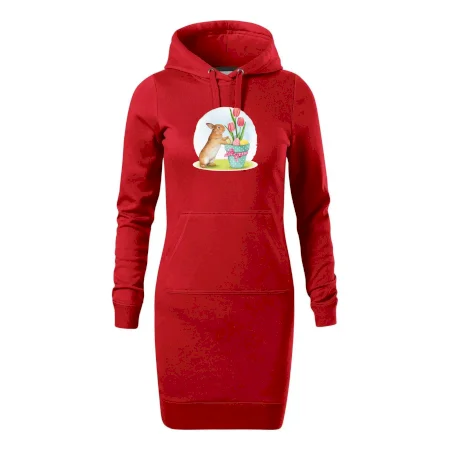 Veľkonočný zajačik tulipány