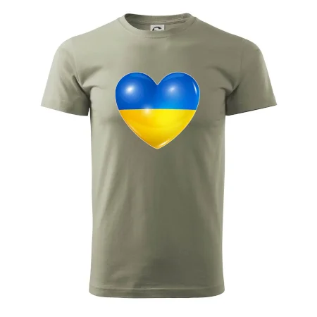 Ukrajina srdce vlajka