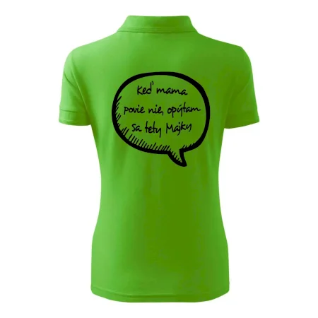 Keď mama povie nie, opýtam sa tety (vlastné meno)