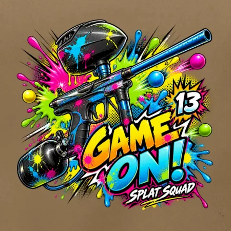 Farebná explózia – Game On paintball