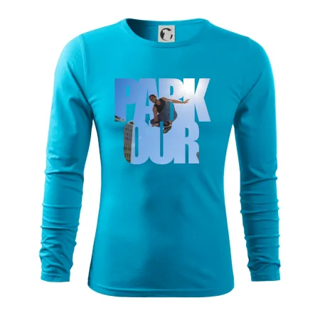 Parkour nápis nebo