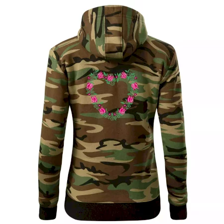Červené tulipánové srdiečko (Pecka design)