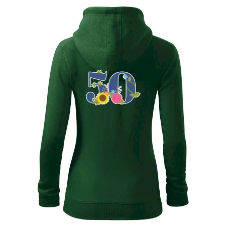 Kvetinové číslo kreslené - 50