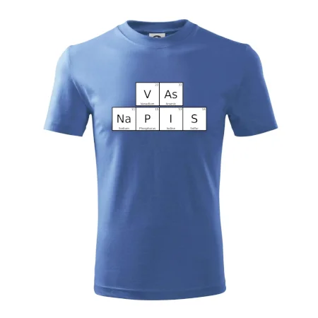 Vlastný nápis - periodická tabuľka