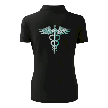 Hrdinovia zdravotníctva - logo (Pecka design)