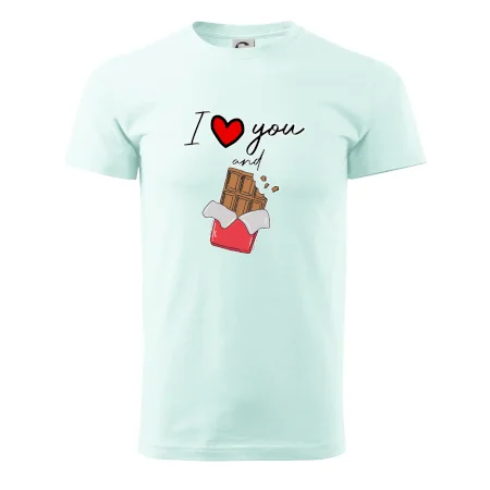 I love you and chocolate