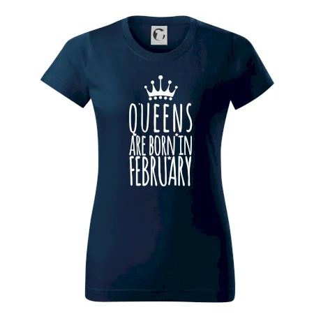 Queens are born in February