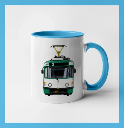 T3R SLF čelo tramvaje linka 3