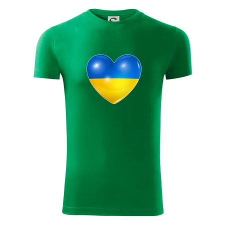 Ukrajina srdce vlajka