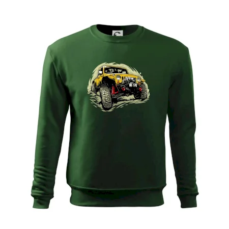 Žltý offroad s navijakom