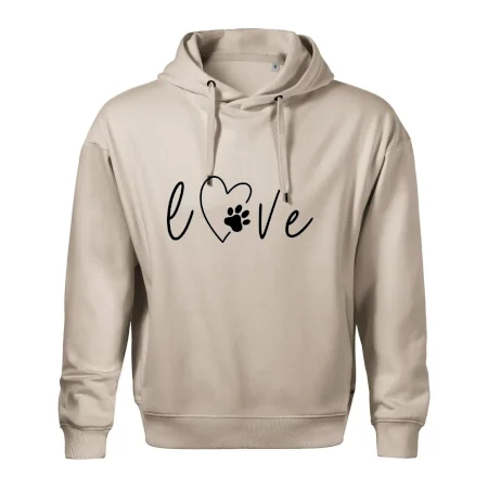 Love nápis zviera