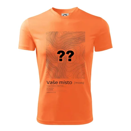 Vaše miesto - vrstevnice v obdĺžniku