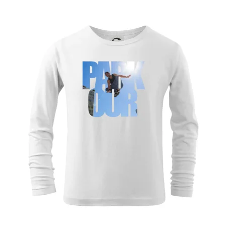 Parkour nápis nebo