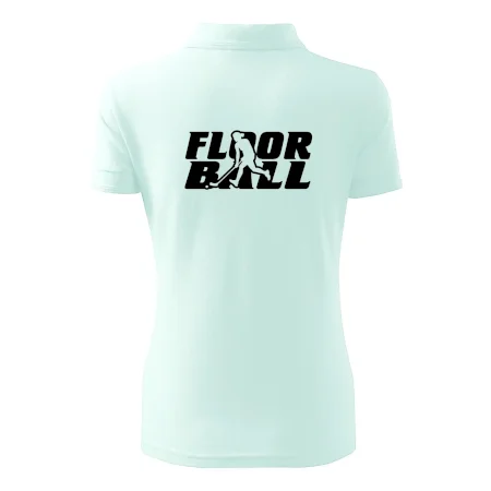 Floorball nápis rovný