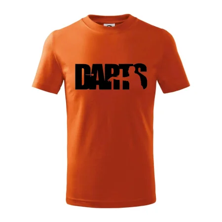 Darts - nápis so šípkarom