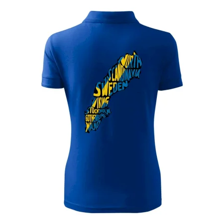 Mapy - názvy miest - Švédsko