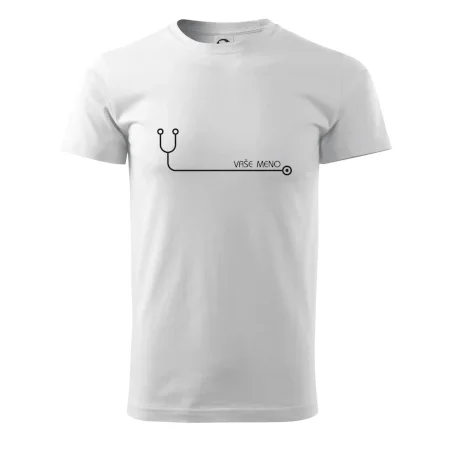 Doktor a sestrička - stetoskop s menom