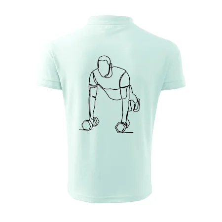 Tréner fitness jedným ťahom