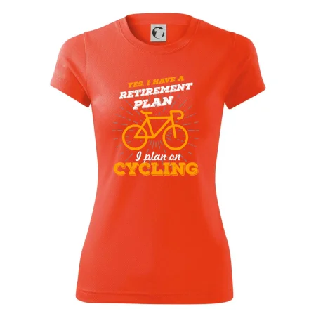 Oranžové koleso - Yes, I have a retirement plan, Aj plan on cycling
