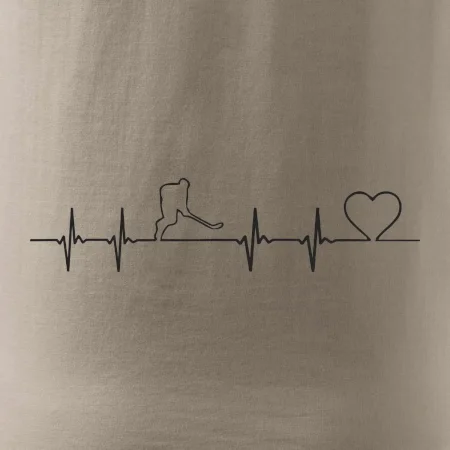 Hokejový hráč EKG