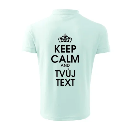 Keep calm - váš text