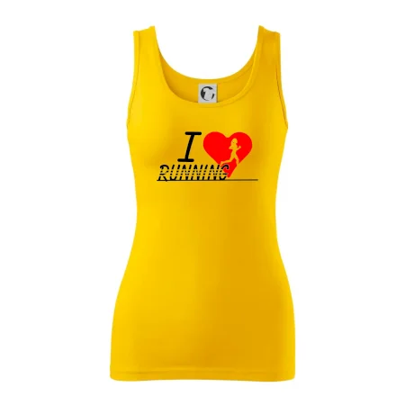 I love running dievča