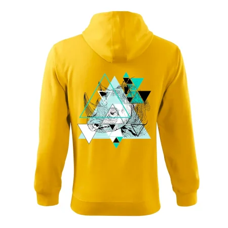 Biely nosorožec (Pecka design)