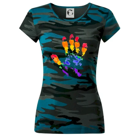 LGBT hand print