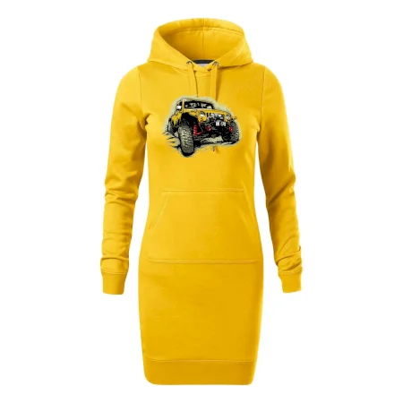 Žltý offroad s navijakom