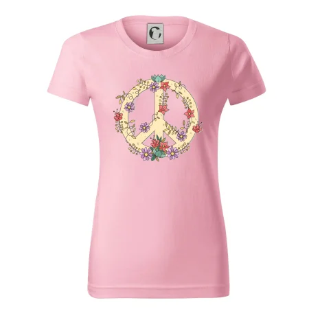 Peace symbol pieskový