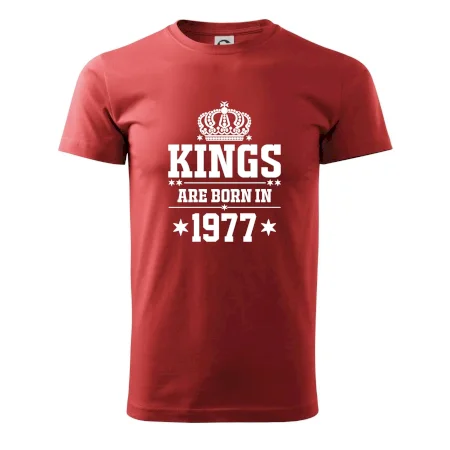 Kings are born in 1977