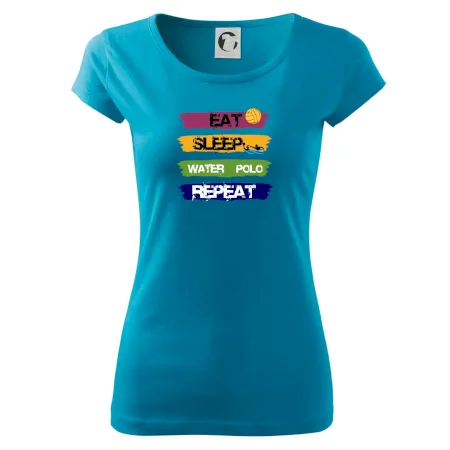 Eat sleep watter polo farebné