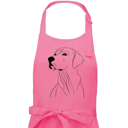 Labrador čierna kresba