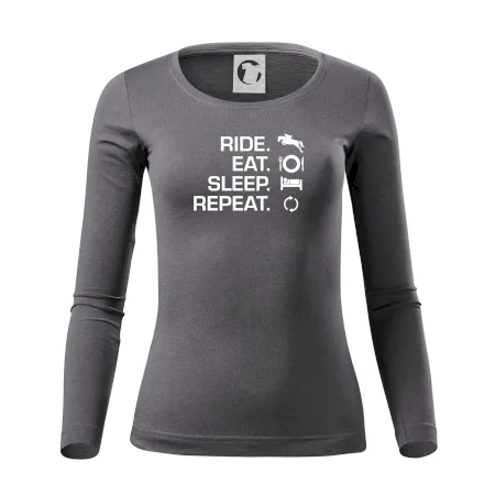 Ride Eat Sleep Repeat Kôň