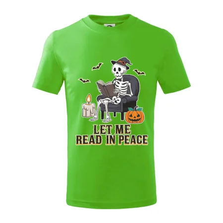 Let me read in peace