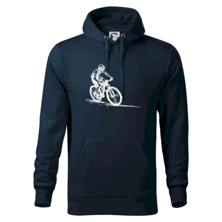 MTB kreslený cyklista