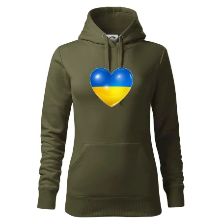 Ukrajina srdce vlajka