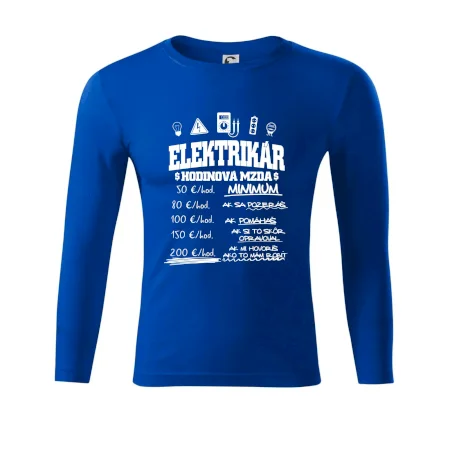 Hodinová mzda elektrikár
