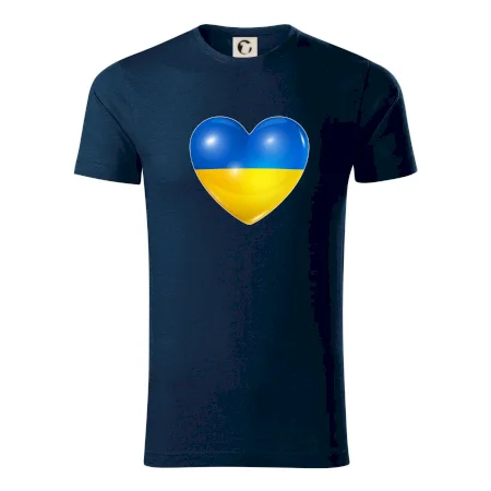 Ukrajina srdce vlajka