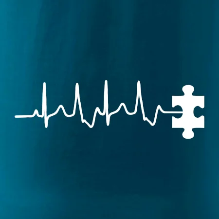 EKG puzzle rozpojené