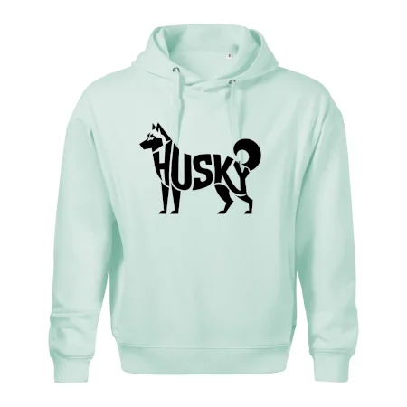 Husky nápis v tele