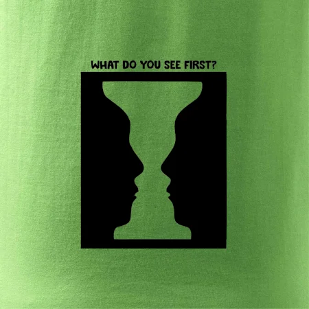What do you see first? Pohár - Tváre