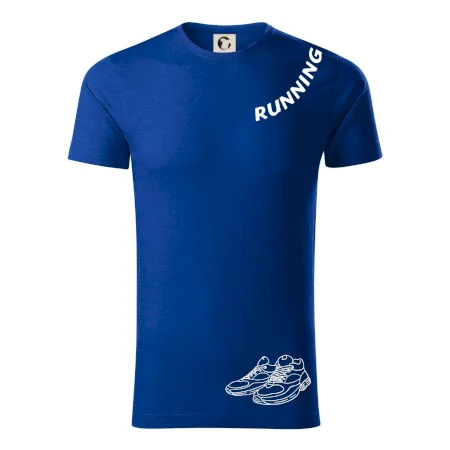 Running nápis šikmo