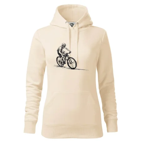MTB kreslený cyklista