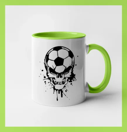 Fotbal lebka splash