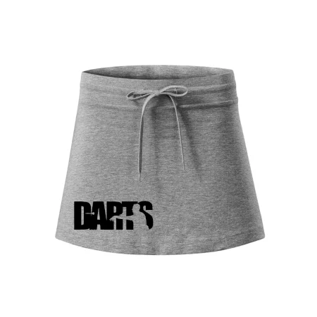 Darts - nápis so šípkarom